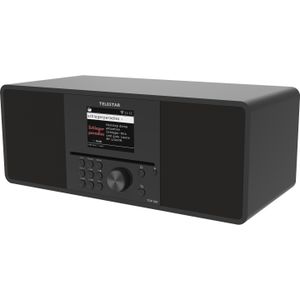 Telestar - TOP 300 - Internetradio - Zwart - Met CD-speler - DAB+ en Bluetooth