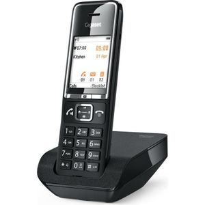 Gigaset Comfort 550, Telefoon, Zwart