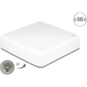 Delock 5G 3300 - 5000 MHz MIMO Antenne 2 x N Buchse 9 dBi direktional Wand- und (5G), Netwerkantenne