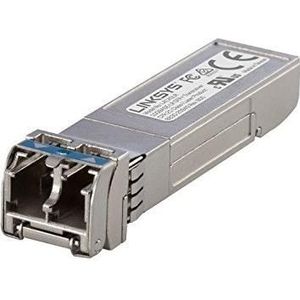 Linksys LACXGLR Netwerk Transceiver Module Vezeloptiek SFP+ 1310 nm, Zendontvangers, Zilver