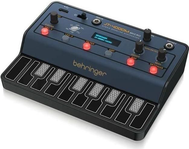 Behringer - JT-4000M - Micro Hybrid Synthesizer - Zwart - Materiaal: Kunststof