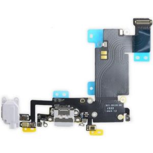 Foxconn iPhone 6S Plus Lightning Dock Connector Audioflex Microfoon Grijs (iPhone 6s+), Onderdelen voor mobiele apparaten, Grijs