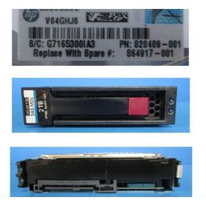 HPE DRV HDD 2TB 12G 7.2K LFF SAS (2 TB, 2.5"), Harde schijf