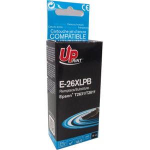 Print, Inkt, Printer accessories Uprint Tintes kārtridžš UPrint Epson 26XLPB T2631/T2611 Photo Black