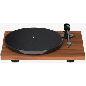 Pro-Ject PLATENSPELER E1-OM5E-UNI-WAL (Handmatig), Platenspeler, Bruin