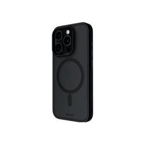 Artwizz IcedClip +CHARGE voor iPhone 15 Pro, nachtzwart (iPhone 15 Pro), Smartphonehoes, Zwart