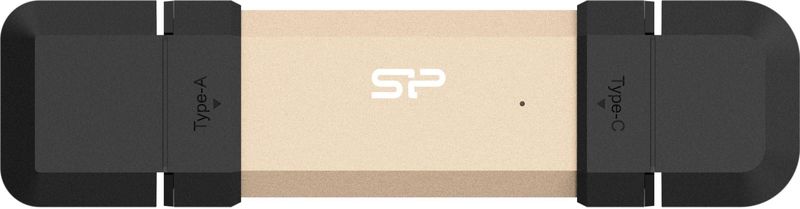 Silicon Power - DS72 - USB Stick - Goud - 1TB - USB Typ A+C