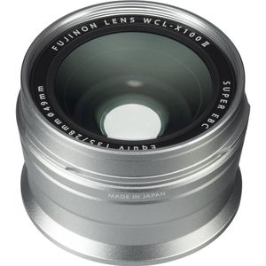 Fujifilm Wcl-X100 Ii S (Groothoekconverter, Universeel), Lensomvormers, Zilver