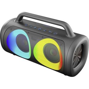 Ryght Haut-parleur Bluetooth RGB TOOGO-XL (7 h, Oplaadbare batterij), Bluetooth luidspreker, Zwart
