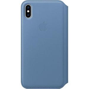 Apple Leren folio (iPhone XS Max), Smartphonehoes, Blauw