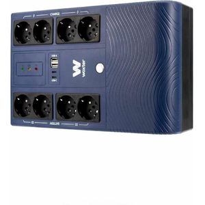 Woxter Gruppo di Continuità Multibase UV 800VA 480W (800 VA, 480 W, Lijninteractief UPS), UPS