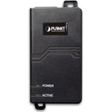PLANET POE-163 - PoE Adapter - Zwart - Kunststof - 53 V