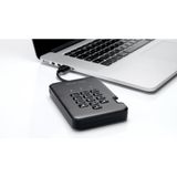 iStorage diskAshur PRO2 SSD 256 GB USB Type-A 3.2 Gen 1 (3.1 Gen 1) Zwart