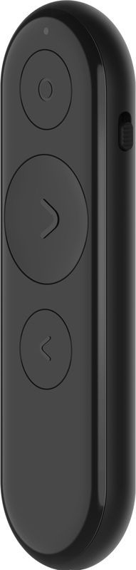 Lenovo - Portable Rechargeable Presentation Remote - Zwart - Compact