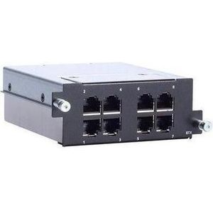 Moxa RM-G4000-8TX - Fast Ethernet module met 8 10100BaseT(X) poorten (8 ports), Netwerkschakelaar