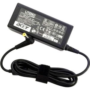 Acer AC Adapter 65W19V, Yellow, AUTO-OFF (65 W), Voeding voor notebooks, Geel