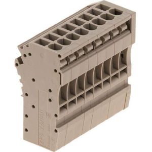 10x Weidmüller Onderdelen koppeling 1865960000, Kabels + Stekkers, Beige