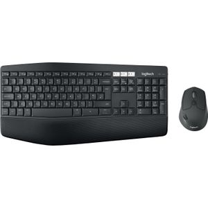 Logitech MK850 Performance toetsenbord Inclusief muis RF-draadloos + Bluetooth QWERTY Italiaans Zwart