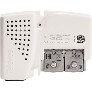 Televes - PicoKom-voedingseenheid 12 V - 200 mA, 2 uitgangen