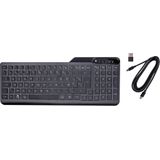 HP - 400 Backlit - Toetsenbord - Zwart - Met Kabel - AZERTY
