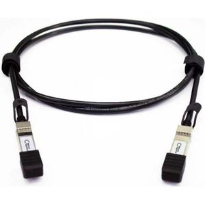 MicroOptics Dell CBL-10GSFP-DAC-2M, Zendontvangers, Zwart