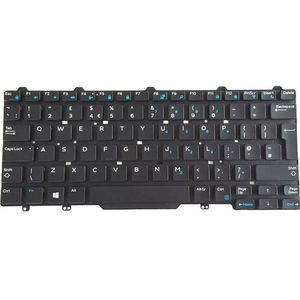 Dell Toetsenbord E5470/E7450/E7470/E7480 NBL SP UK Niet-verlicht, Onderdelen voor notebooks