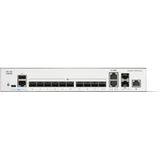Cisco - Catalyst 1300-12XS - Managed Switch - 10 Poorten - 10G-SFP+ - Beperkte Levenslange Bescherming