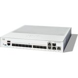 Cisco - Catalyst 1300-12XS - Managed Switch - 10 Poorten - 10G-SFP+ - Beperkte Levenslange Bescherming