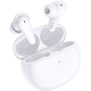 TCL MOVEAUDIO Neo True Wireless Stereo (TWS) In-ear Muziek en Bluetooth Gesprekshoofdtelefoon Wit (ANC, 40 h, Draadloze), Koptelefoon, Wit