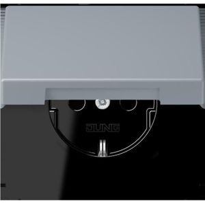 JUNG, Stopcontacten, Wandcontactdoos met randaarde