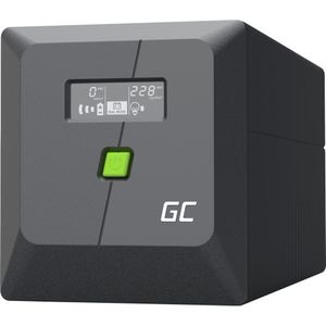 GreenCell - Powerproof - UPS - Zwart - 480W/750VA - Lijninteractief