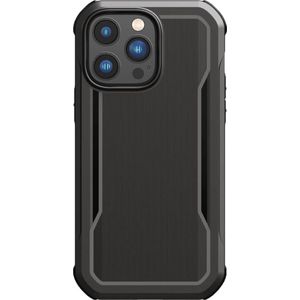 X-Doria Fort Case iPhone 14 Pro Max met MagSafe gepantserde hoes zwart (iPhone 14 Pro Max), Smartphonehoes, Zwart