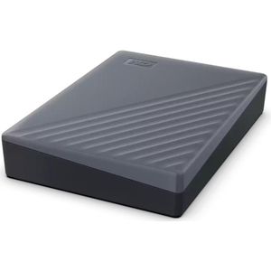Western Digital - My Passport - Externe Harde Schijf - Grijs - 5 TB