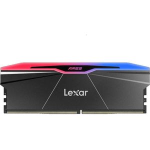 Lexar - ARES RGB - Geheugen - Zwart - 32 GB (2x16 GB) - DDR5 6000 CL26