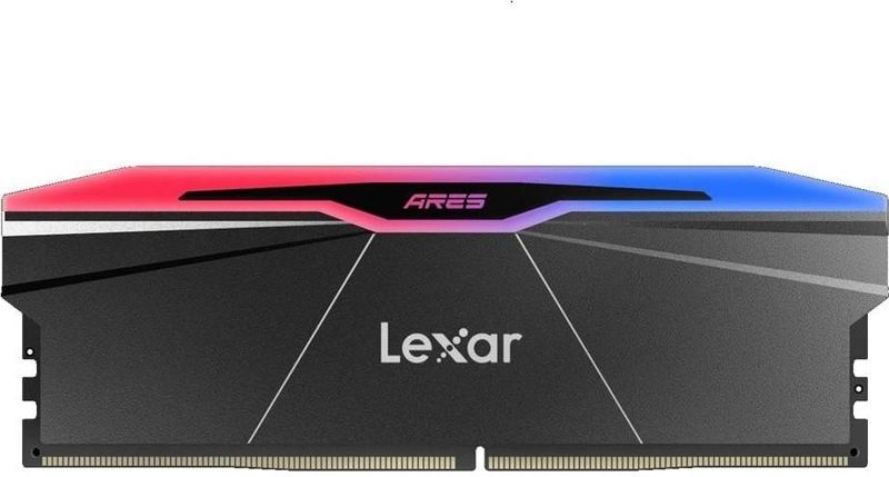 Lexar - ARES RGB - Geheugen - Zwart - 32 GB (2x16 GB) - DDR5 6000 CL26