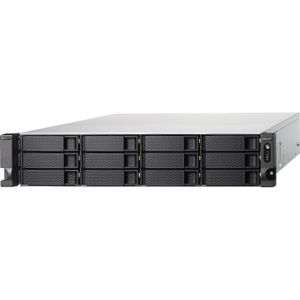 QNAP TS-H1886XU-RP-R2 NAS Rack (3U) Intel® Xeon® D D-1622 32 GB DDR4 0 TB QuTS hero Zwart, Grijs