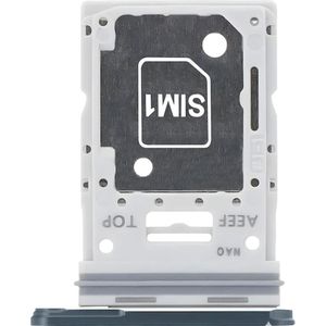Samsung Galaxy A55 SIM card tray + MicroSD tray - Blue (Galaxy A55), Onderdelen voor mobiele apparaten, Blauw