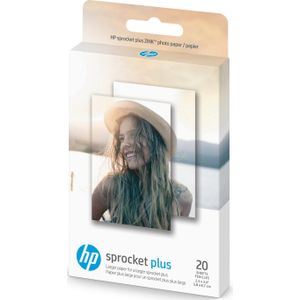 HP Sprocket PLUS zelfklevend fotopapier - 58x87mm - 20 stuks
