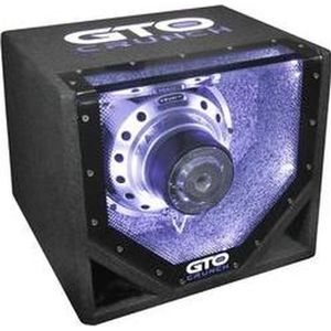 Crunch - GTO-10BP - Auto-subwoofer - Zwart - Passief - 600 W