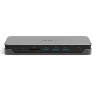 Acer GP.DCK11.00Q (USB C), Docking station + USB-hub, Grijs