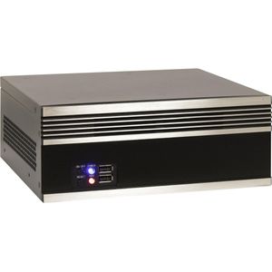Intertech INTER-TECH IPC S21 - Behuizing voor miniserversystemen 2x USB 2.0 1x 80mm ventilator standaard, Kale server