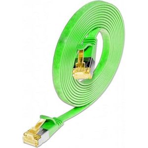 Wirewin Slanke Wirewin patchkabel: U/FTP, 7,0m, groen (U/FTP, CAT6a, 7 m), Netwerkkabel