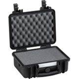 Explorer Cases Speciale koffer 28x20x12 cm Mod. 2712 WS (6.60 l), Cameratas, Zwart