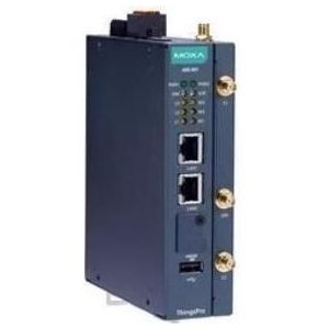 Moxa AIG-301-AP-AZU-LX - Uitgebreide IIoT gateways met 2 poorten voor Modbus naar Azure, Router