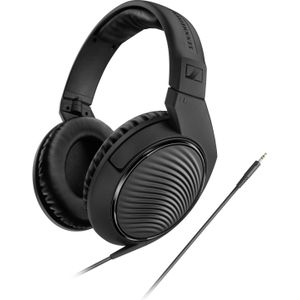 Sennheiser HD 200 Pro (Geen ruisonderdrukking, Bedraad), Koptelefoon, Zwart