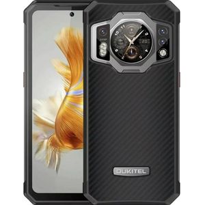 Oukitel - WP21 - Smartphone - Zwart - 256 GB - 9800 mAh