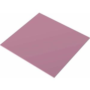 Alphacool Kern Thermisch Stootkussen Zacht 9W/mk 100x100x1mm (1 mm, 9 W/m K), Warmtegeleidingskussen, Roze