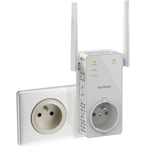 Netgear EX6130. Typ: Netzwerksender, Datenübertragungsrate: 1200 Mbit/s, Ethernet LAN Datentransferraten:... (1733 Mbit/s), Repeaters