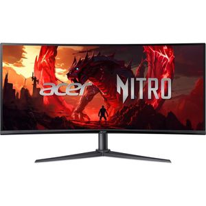 Acer Nitro XV340CUJ0b - Monitor - Zwart - 34 inch - 3440 x 1440 pixels