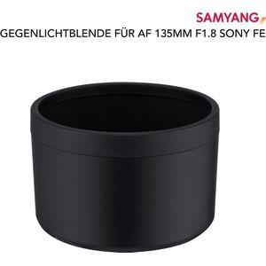 Samyang Zonnekap voor AF 135mm F1.8 Sony FE, Zonnekap, Zwart
